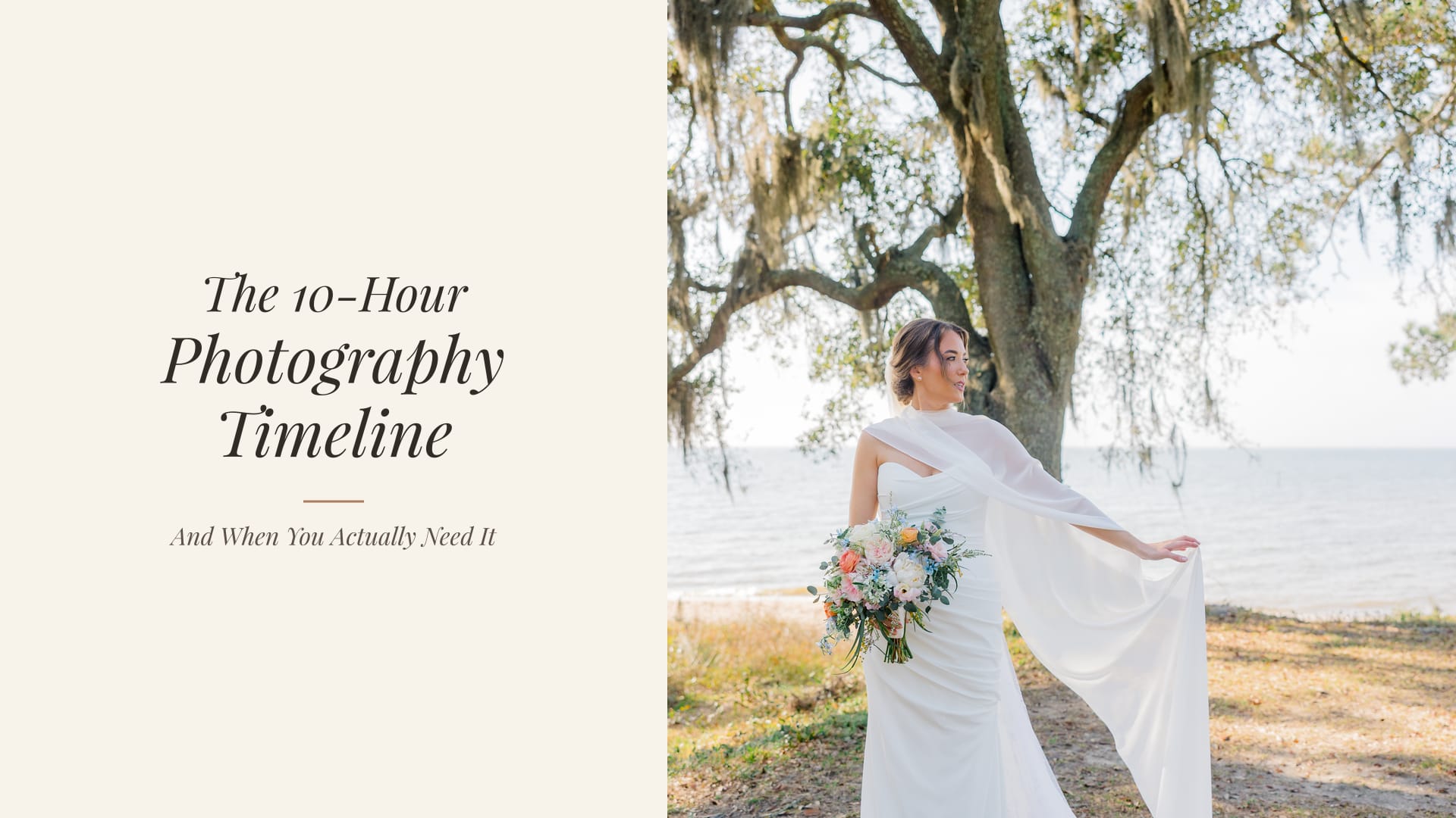The 10-Hour Wedding Photography Timeline (And When You Actually Need It)