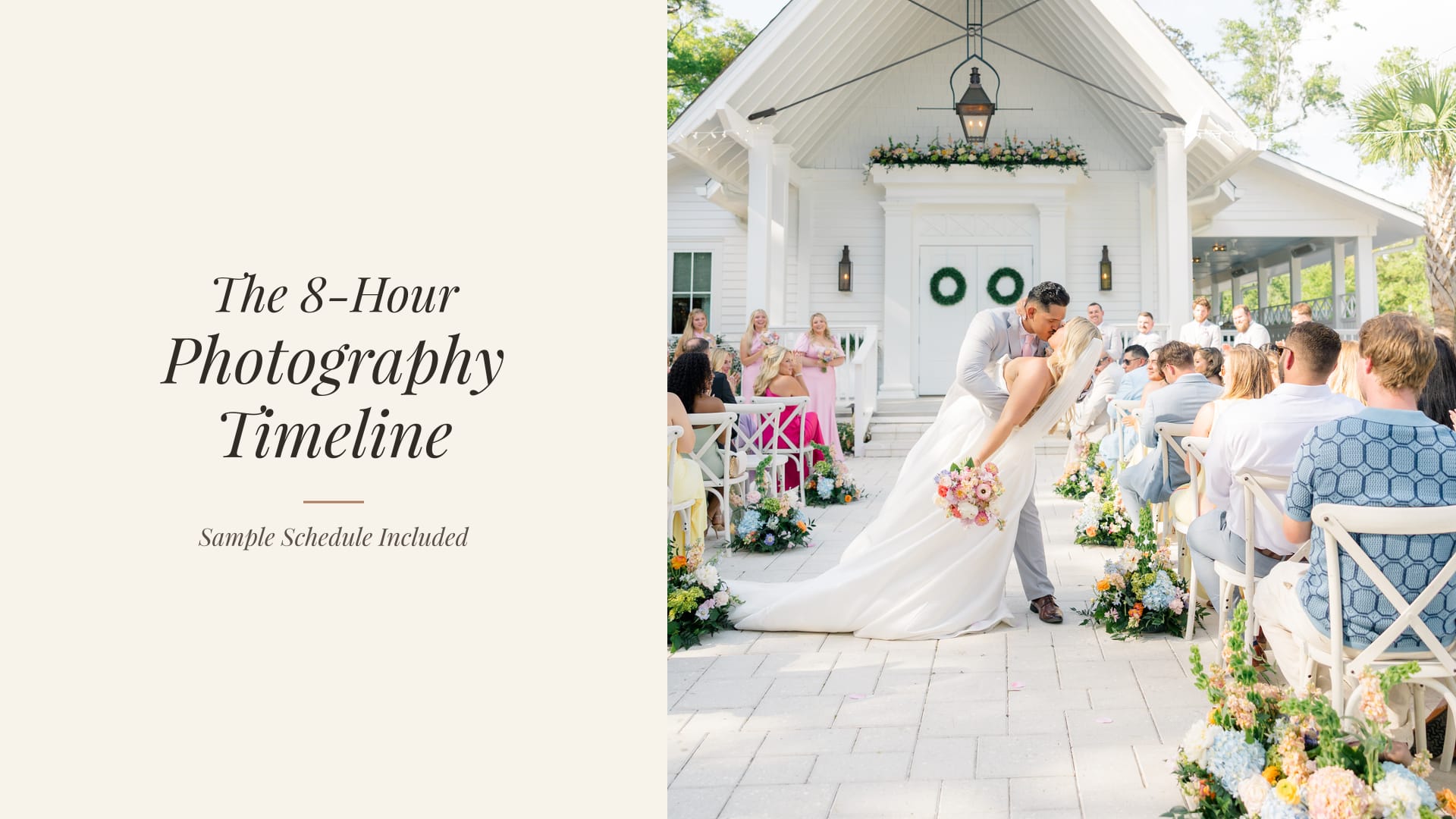 How to Build an 8-Hour Wedding Photography Timeline (Sample Schedule Included)