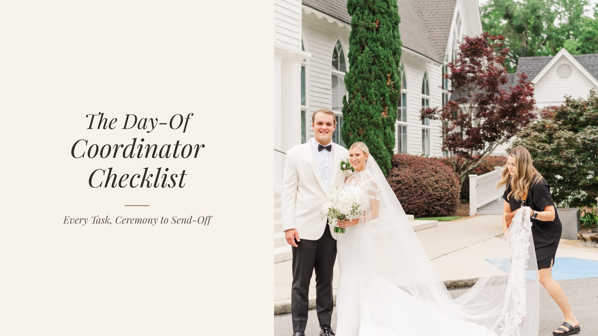 The Complete Day-Of Wedding Coordinator Checklist