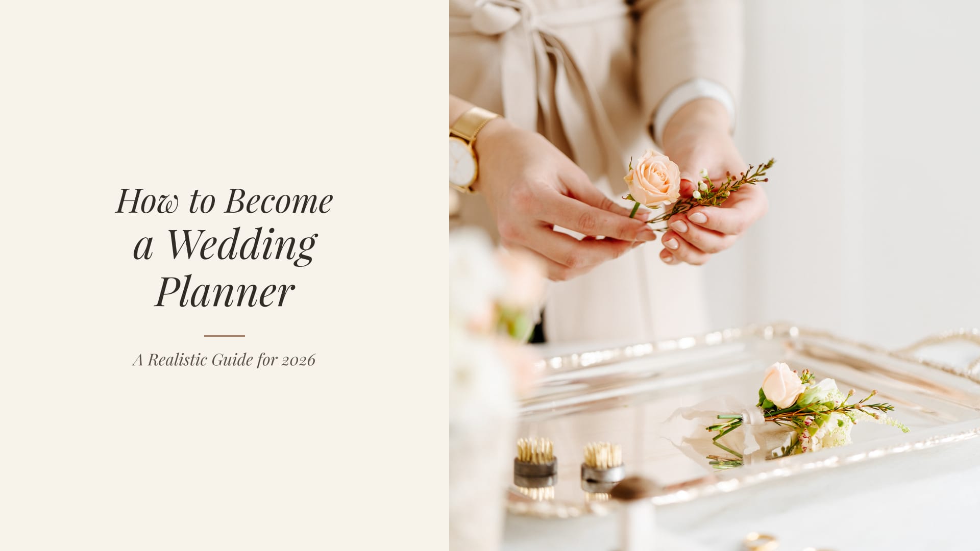 How to Become a Wedding Planner: A Realistic Guide for 2026