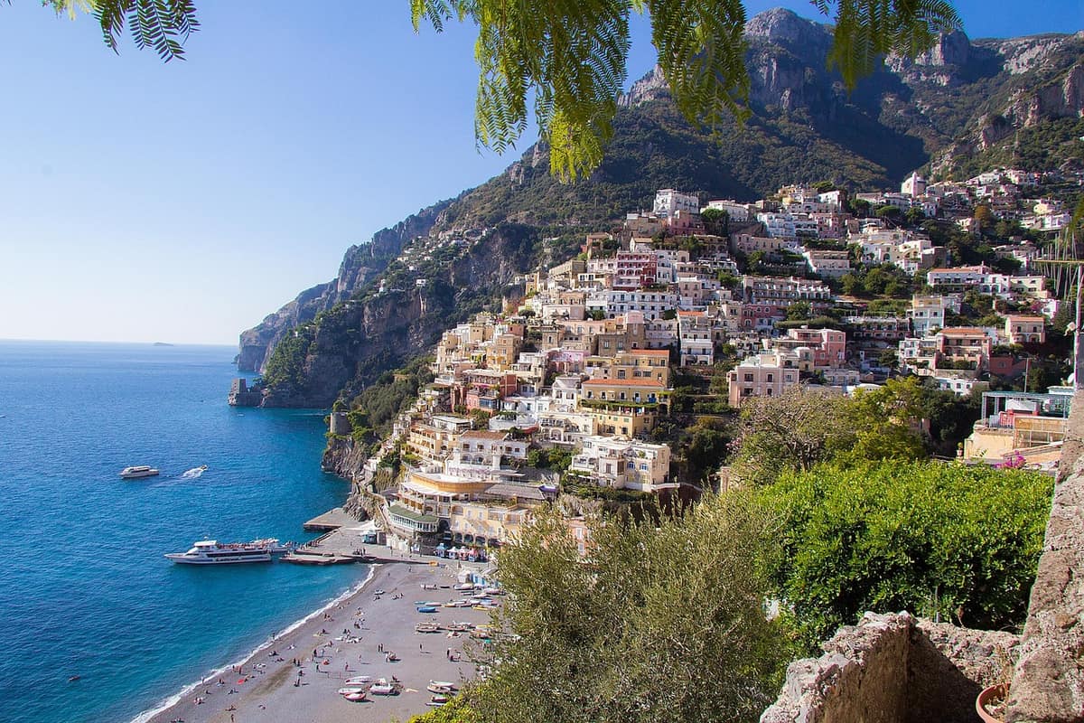 Scenic view of Amalfi Coast, Italy — a popular wedding destination