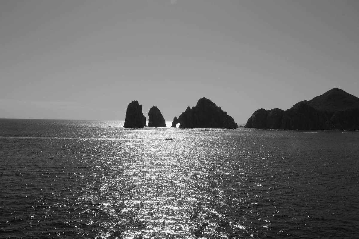 Scenic view of Cabo San Lucas, Mexico — a popular wedding destination