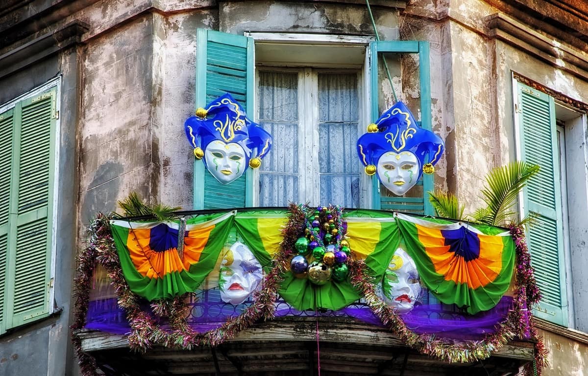 Scenic view of New Orleans, Louisiana — a popular wedding destination