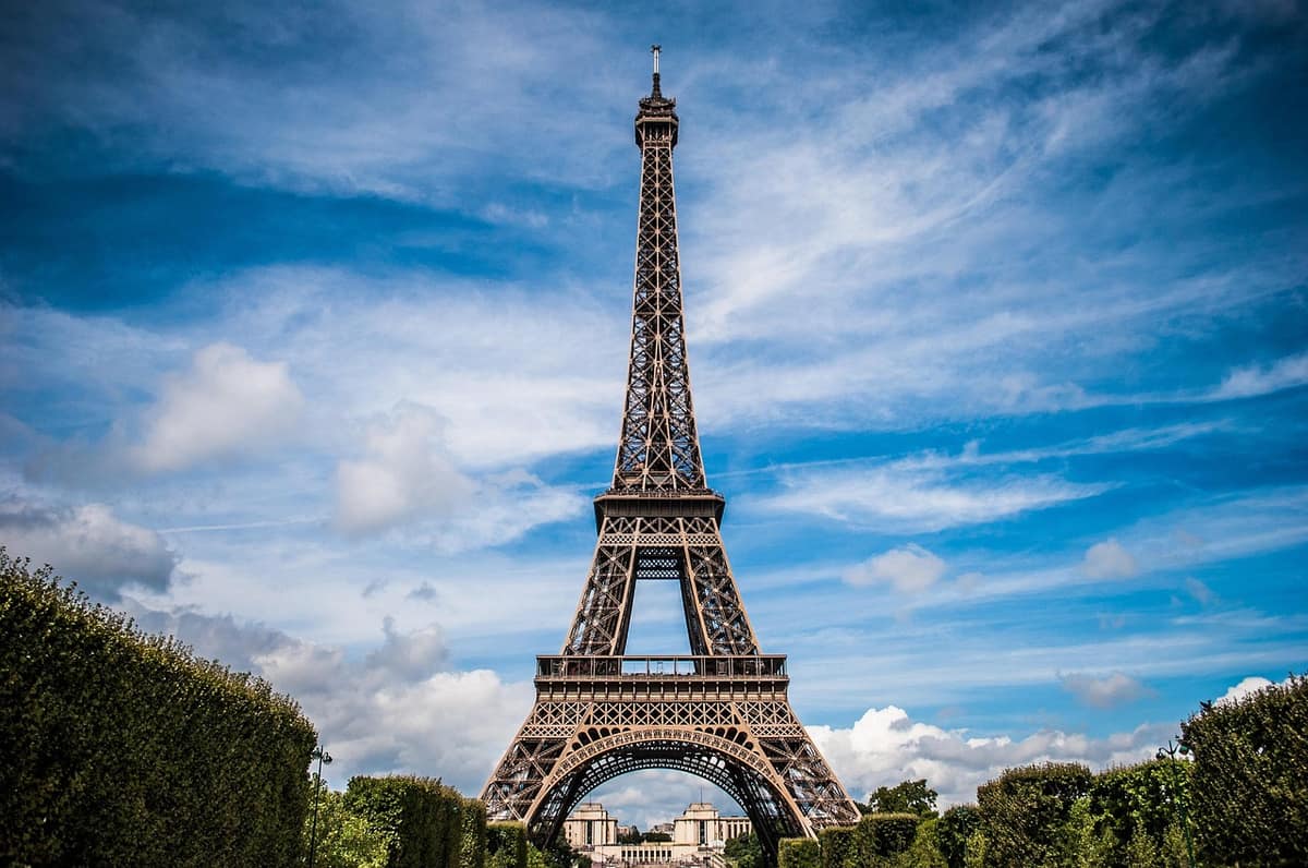 Scenic view of Paris, France — a popular wedding destination